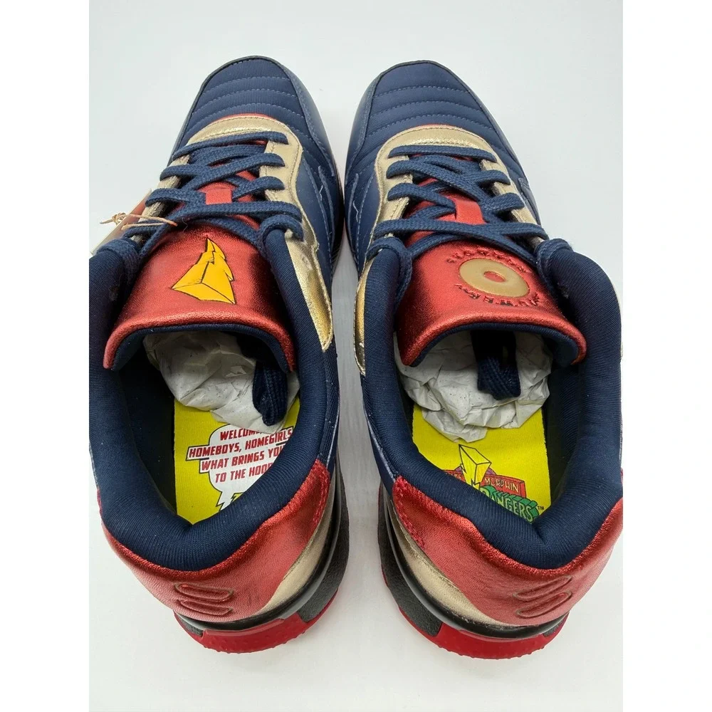 Reebok Heritance Power Rangers Shoes Mens 7.5 Blue New GZ0917 Sneakers